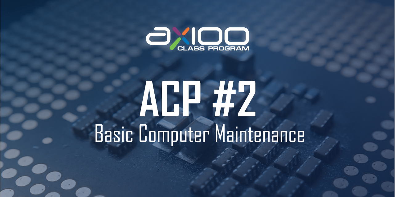 ACP#2 - Basic Computer Maintenance